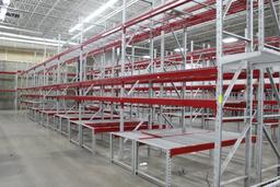 Pallet Racking. 7 Sections, 108" Beams, 14'x36" Uprights