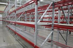 Pallet Racking. 7 Sections, 108" Beams, 14'x36" Uprights