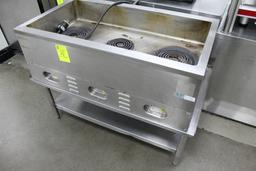 3 Burner Range On Stand. No MFG Information Available, 43x25x35", 208-230 Volt