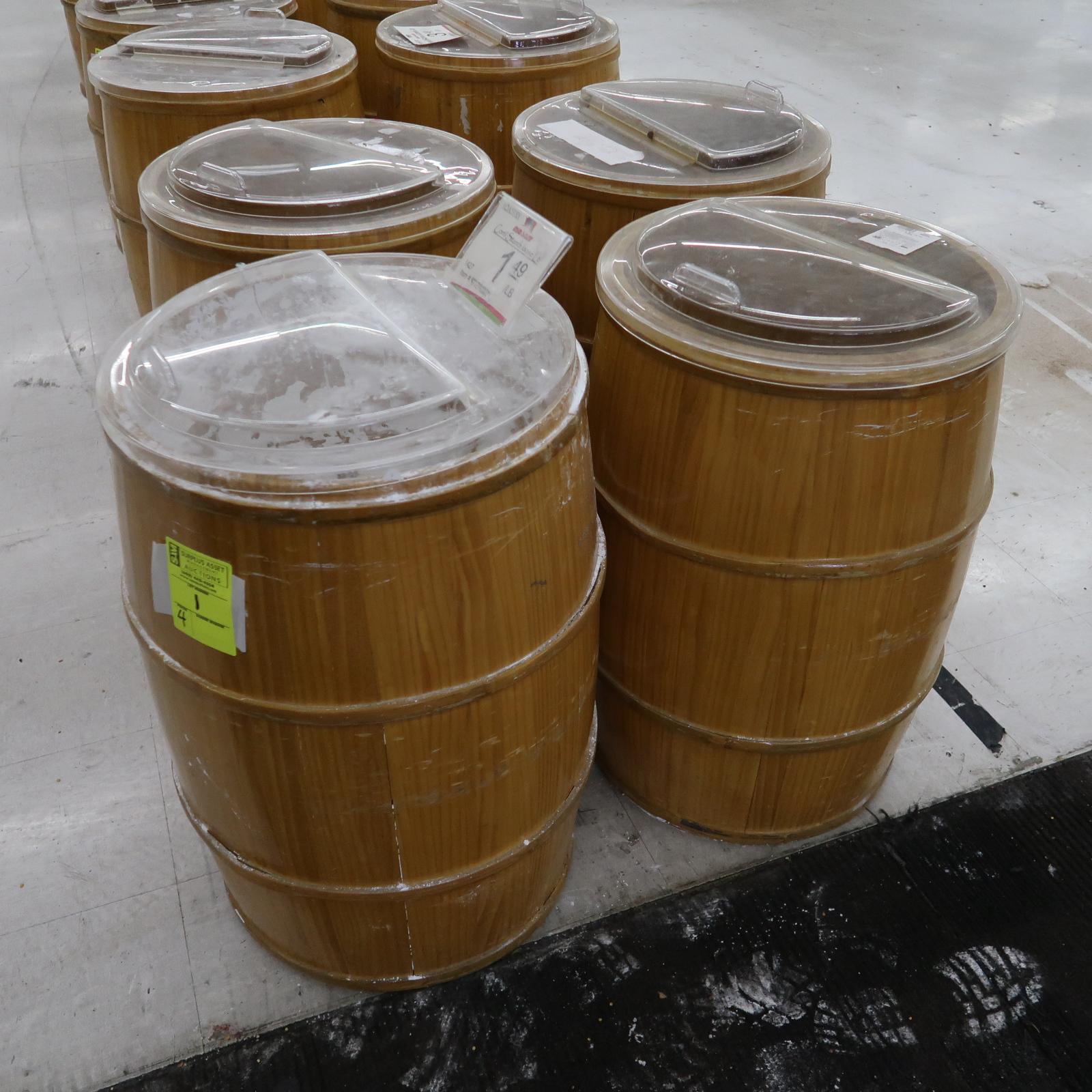 bulk merchandising barrels