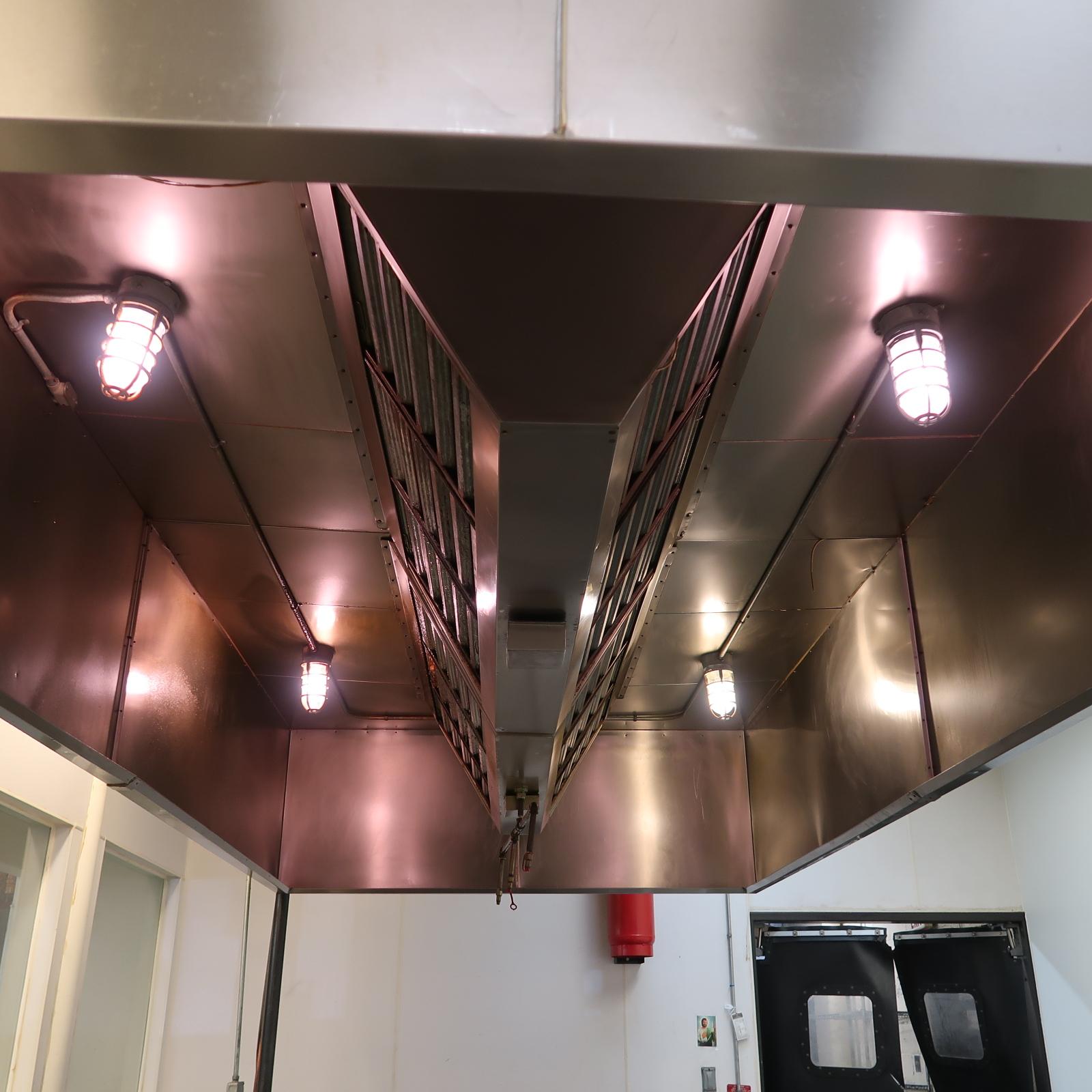 exhaust hood w/ Buckeye fire supression