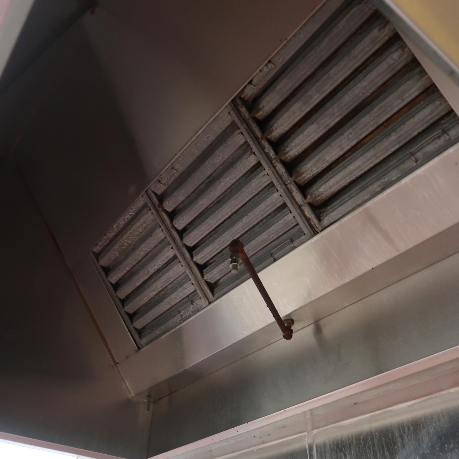 exhaust hood w/ Buckeye fire supression