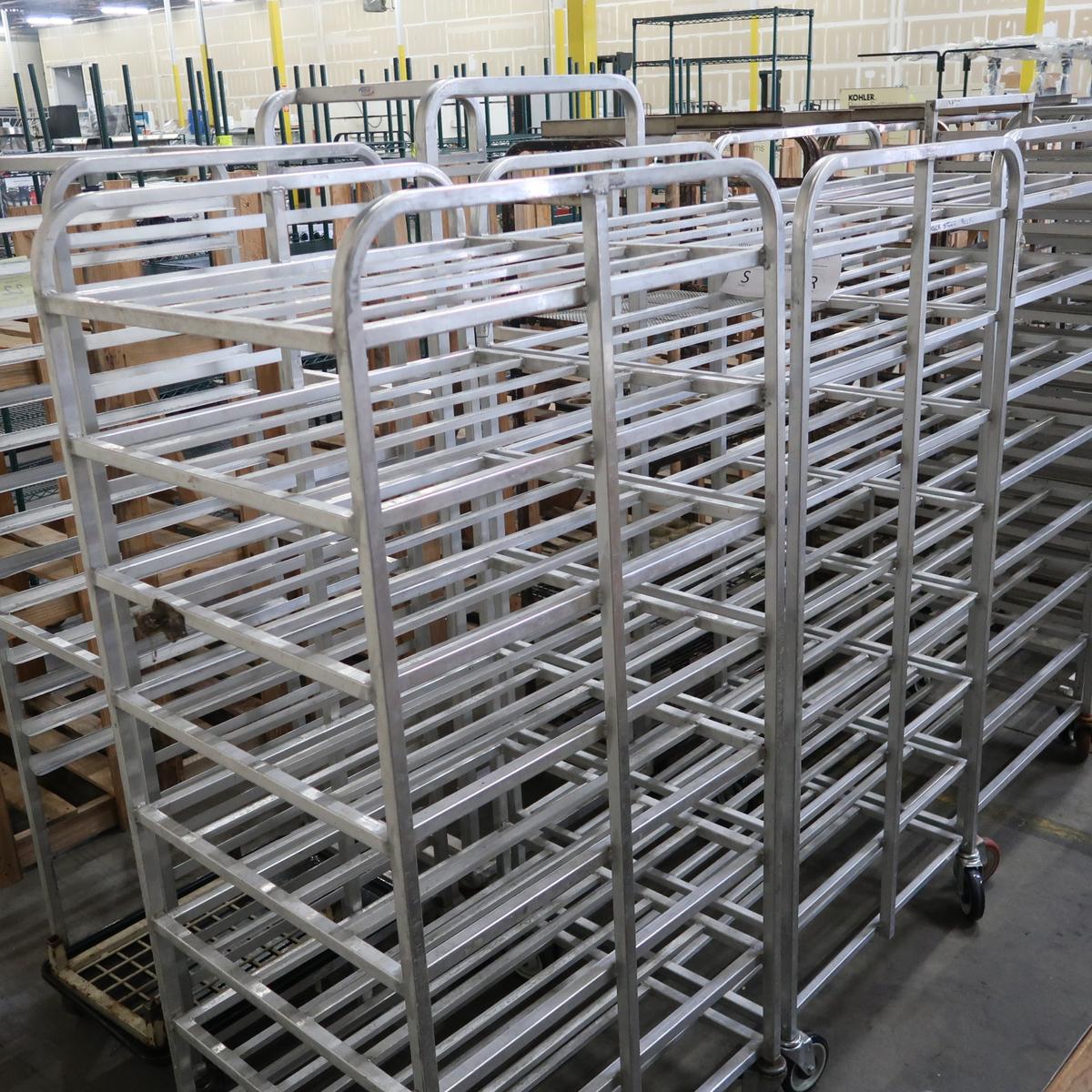 aluminum tray racks