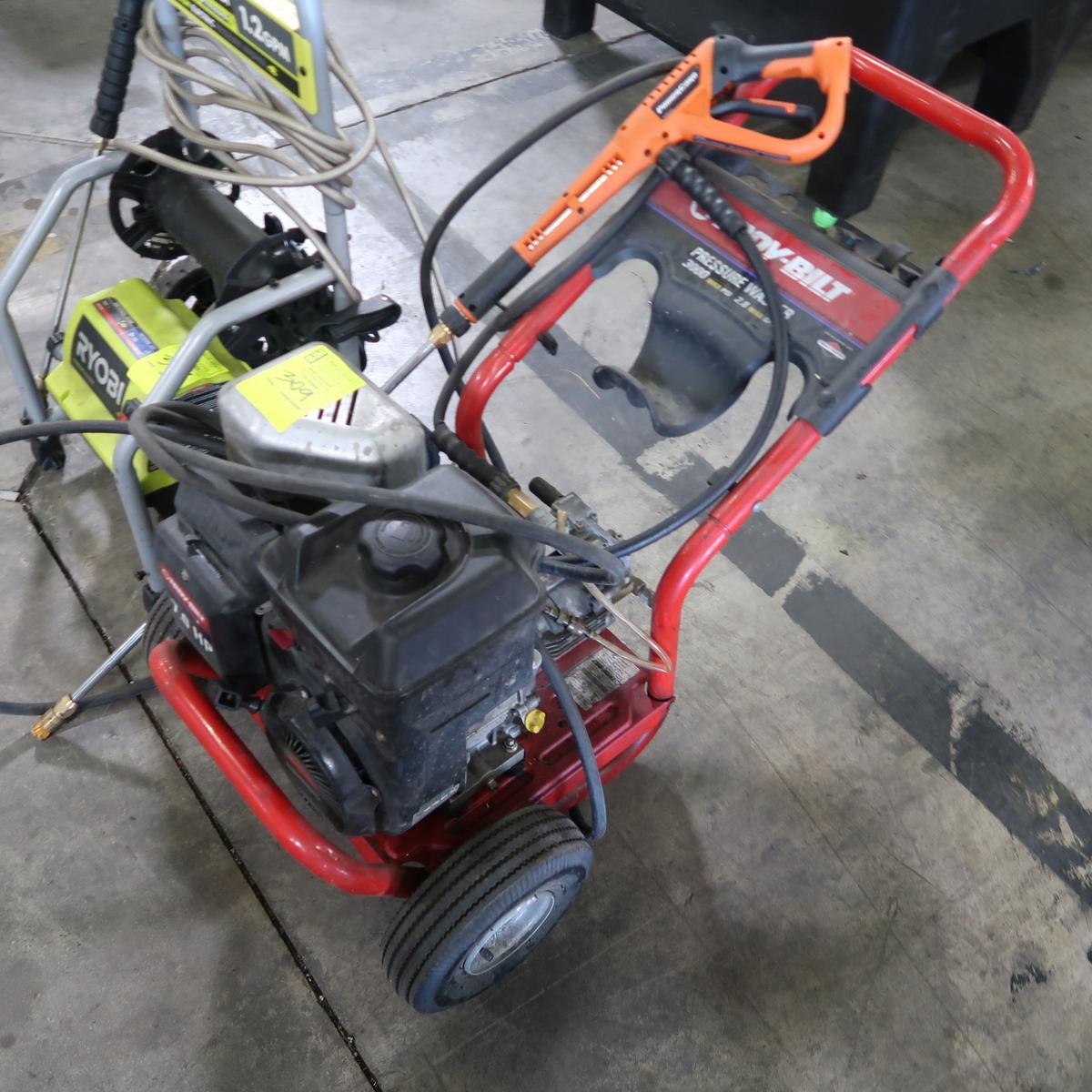 Trot-built gasoline pressure washer