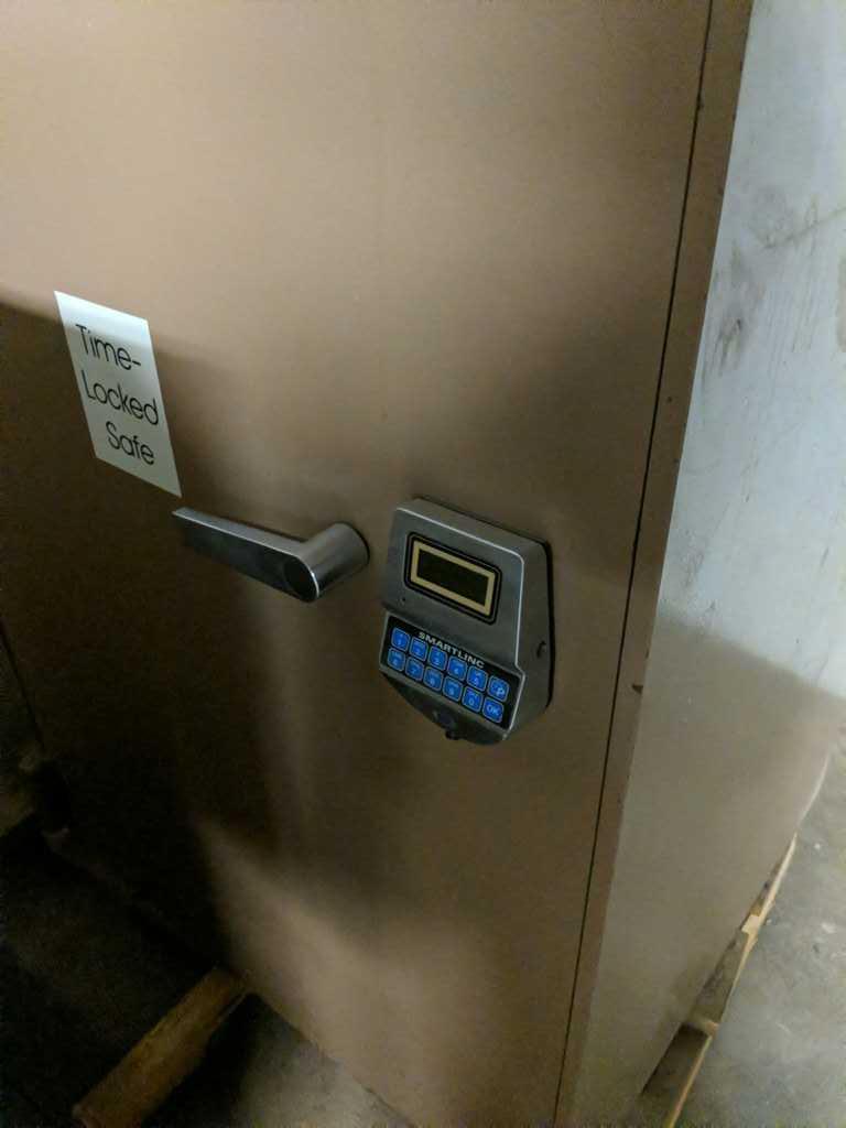 Time lock safe