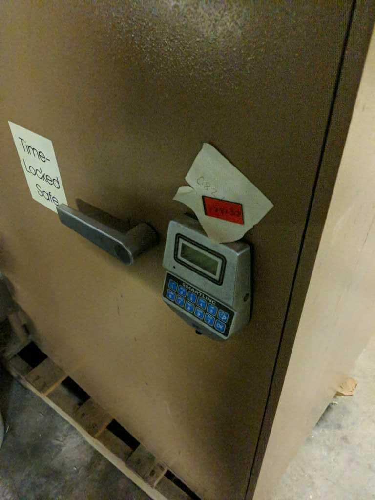 Time lock safe