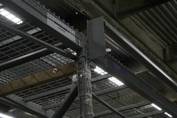 Pallet Racking. 6 Sections, 10'x44" Uprights, 92" Beams