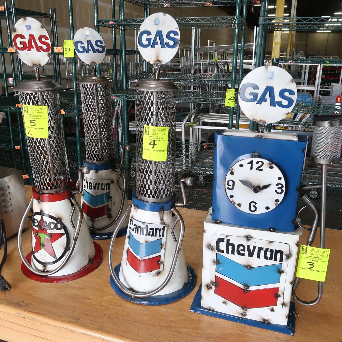 Standard decorative gas pump