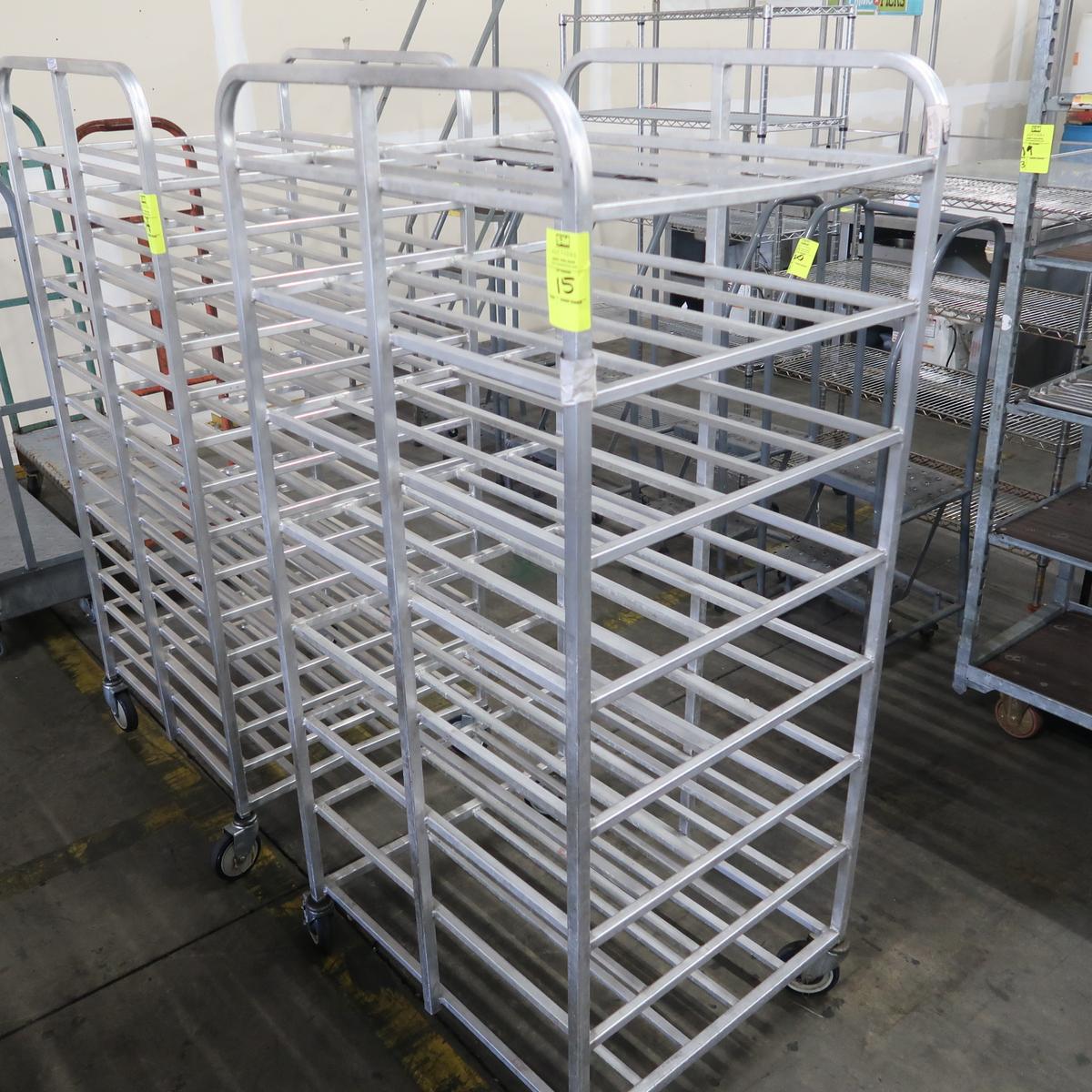 aluminum tray rack