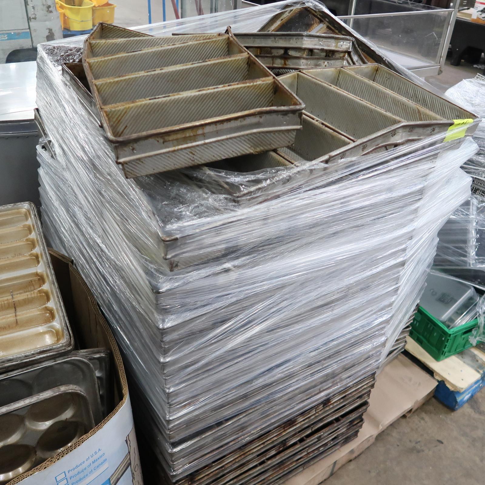 pallet of loaf pans