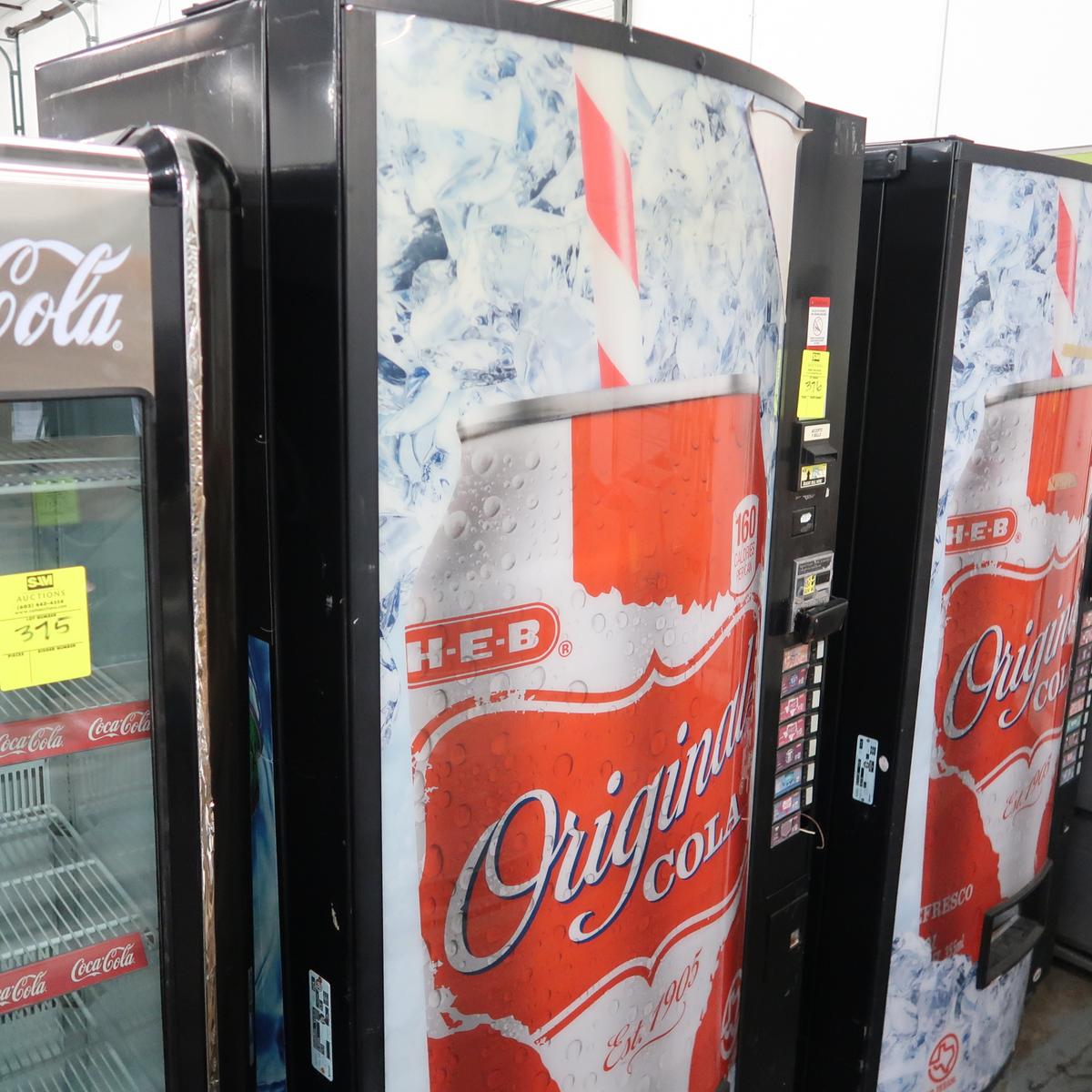 Vendo soda vending machine, 10 variety