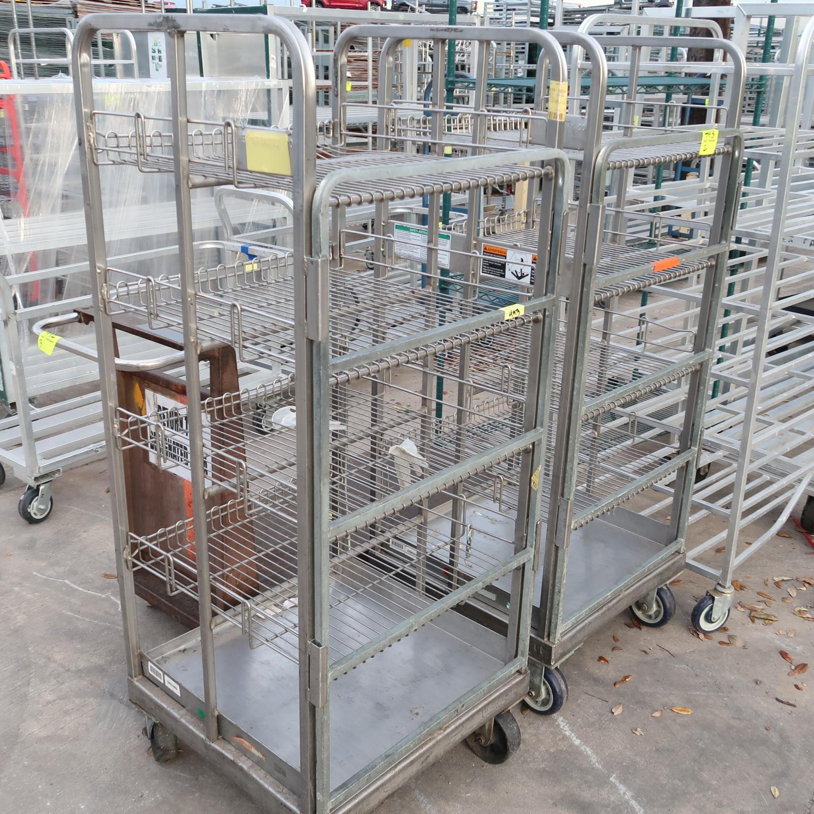 stainless stocking carts