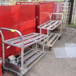 random carts/shelving units
