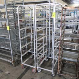 aluminum sheet tray racks