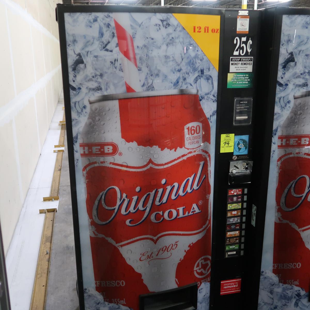 Vendo soda vending machine, 10 variety