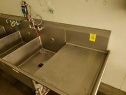 10ft stainless steel sink