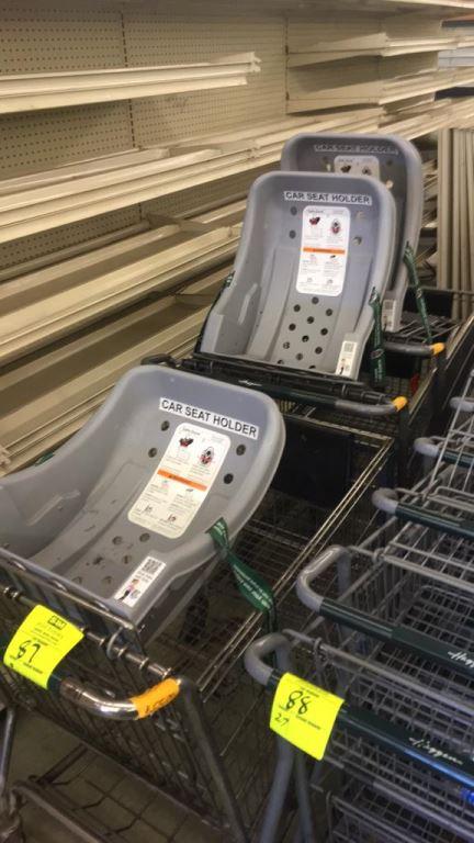 Shopping Carts W/ Child Seat