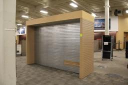 LED Lighted Slat Wall Merchandiser