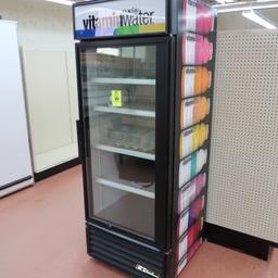 True glass door refrigerated merchandiser