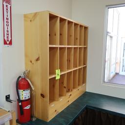cubby hole cabinet
