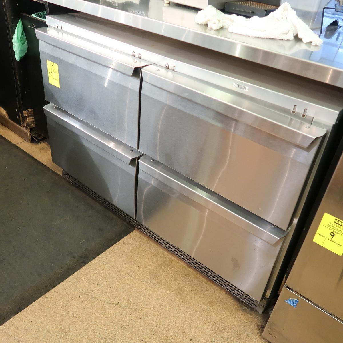 Continental 4) drawer undercounter freezer