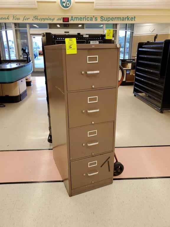 4 Drawer File Cabinet