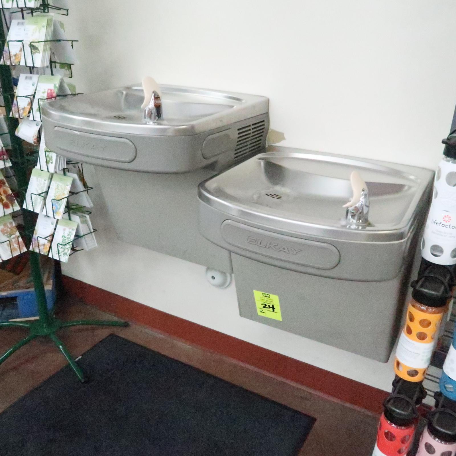 Elkay refrigerated drinking fountains