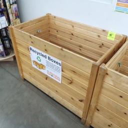 wooden crate