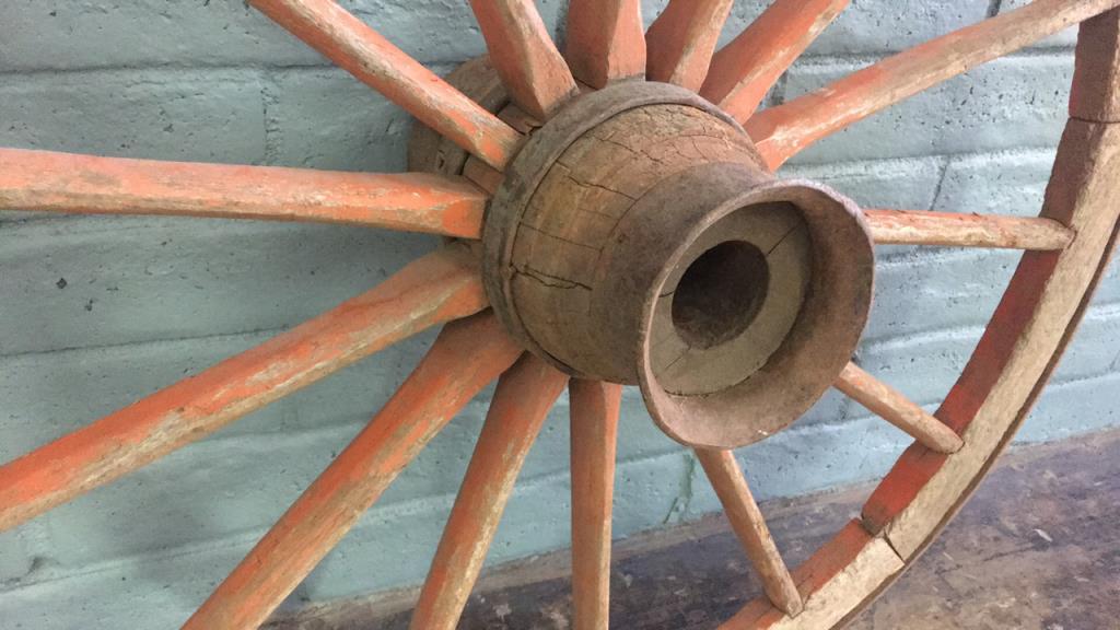 Antique Wagon Wheel