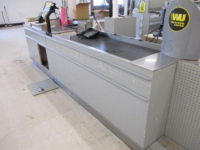 Dual Belt Checkstand W/ Millwork