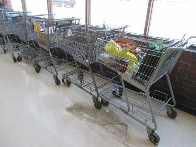 Assorted Shopping Carts