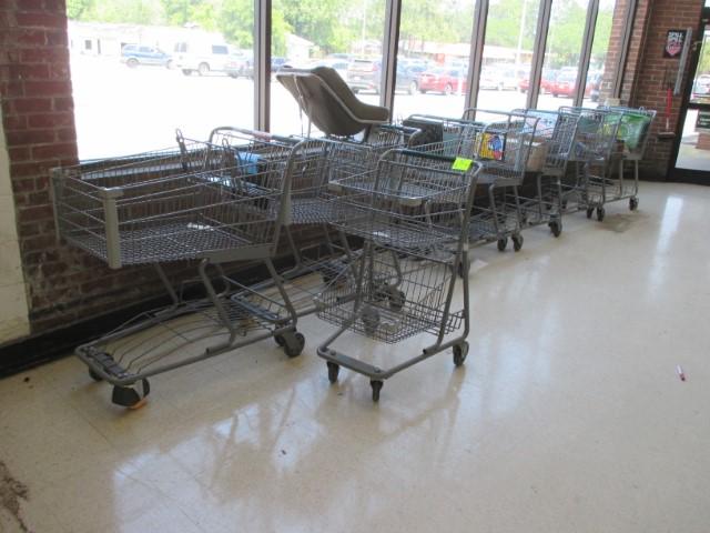 Assorted Shopping Carts