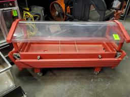 6ft Portable Salad Bar