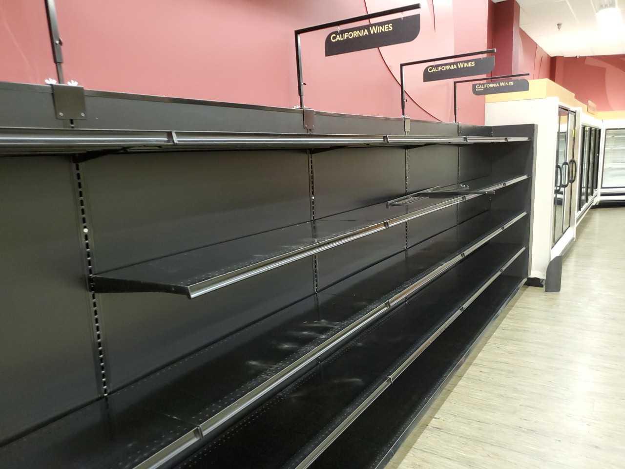 32ft Run of Lozier Shelving