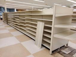 44ft Run of Lozier Shelving