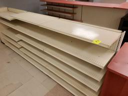 12ft Run of Lozier Shelving