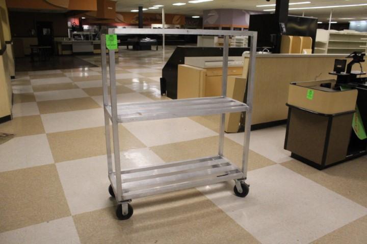 4' Aluminum Cart On Casters