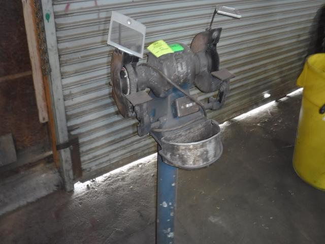 Bench Grinder on stand