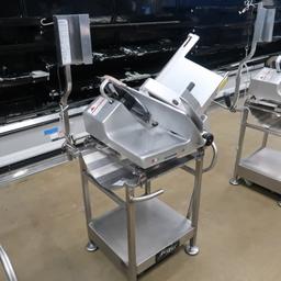 Bizerba deli slicer on stand