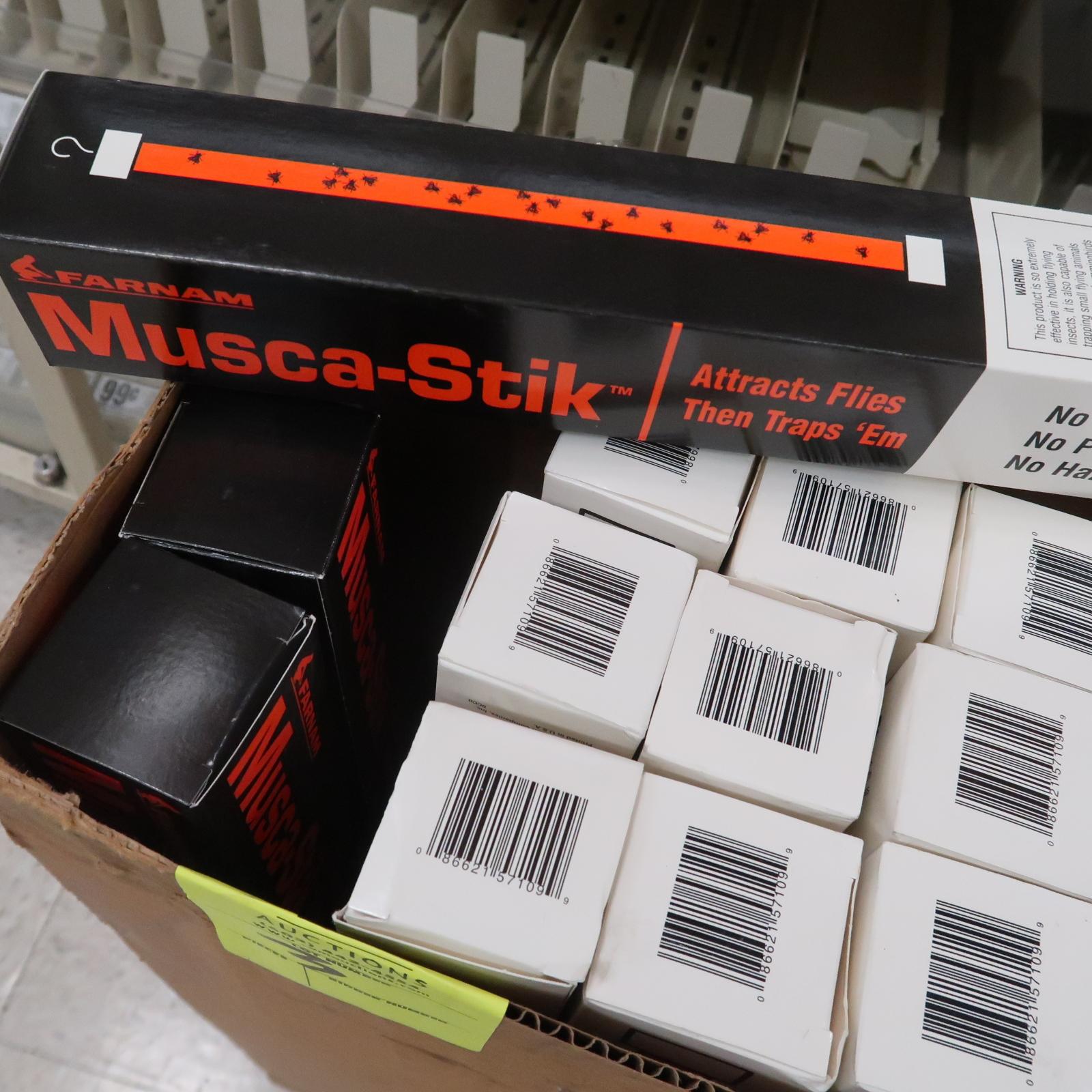 box of Musca-Stik fly traps