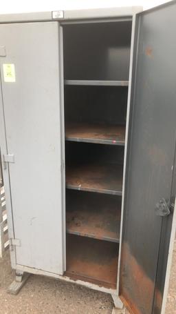 Strong Hold Locking Metal Storage Cabinet