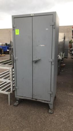 Strong Hold Locking Metal Storage Cabinet
