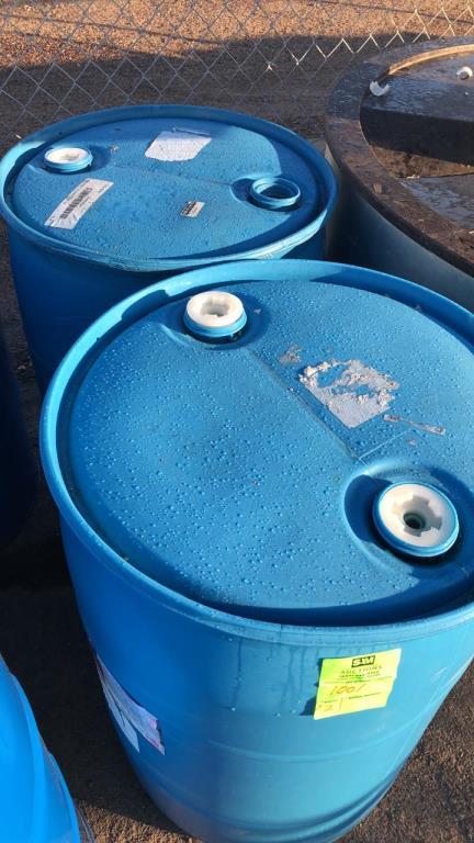 55 Gallon Plastic Drums