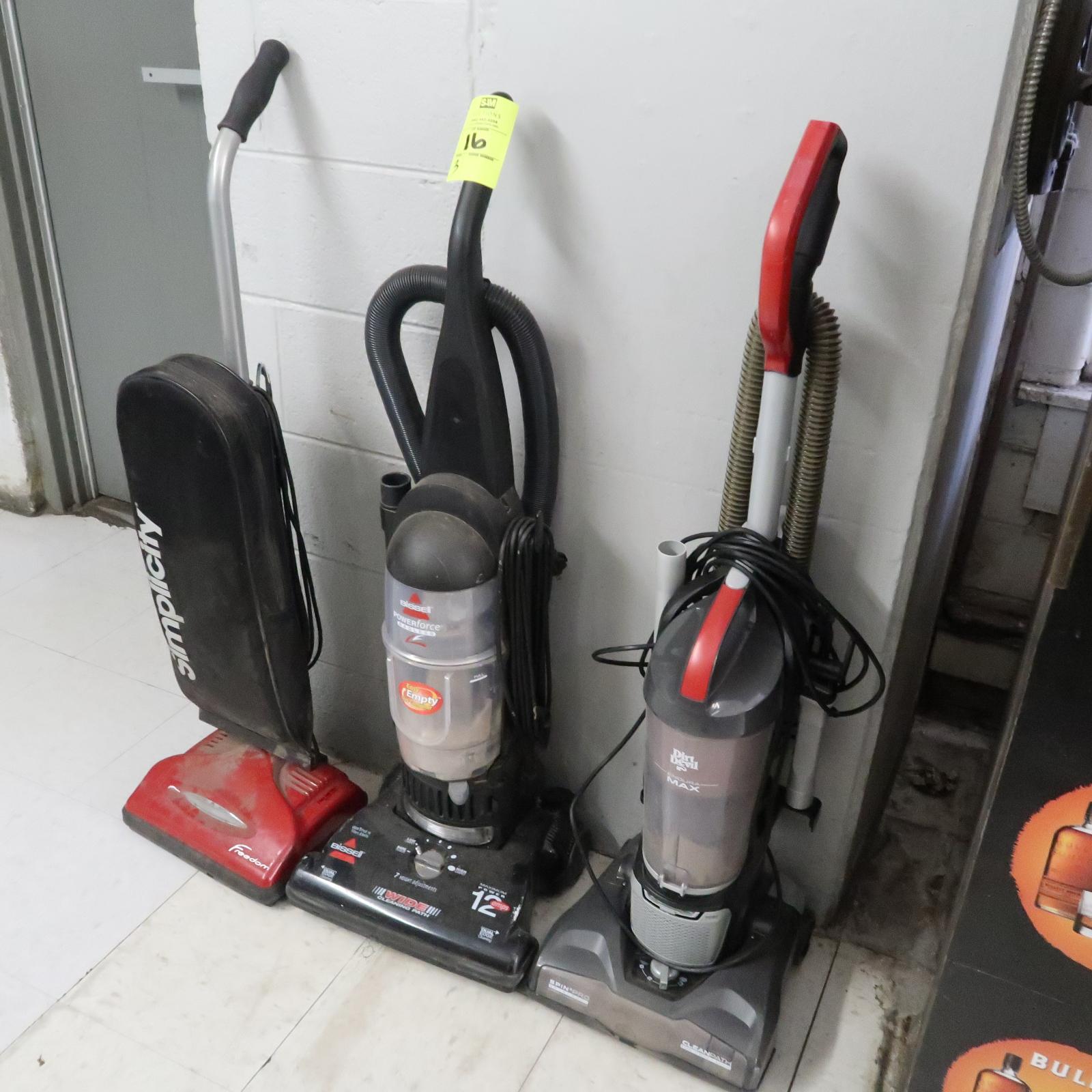 upright vacuum cleaners