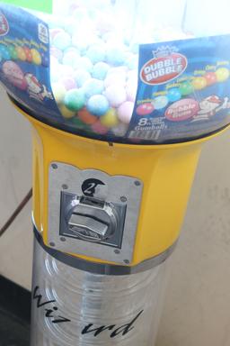 Gumball And Sticker Coin-Operated Vending Machines