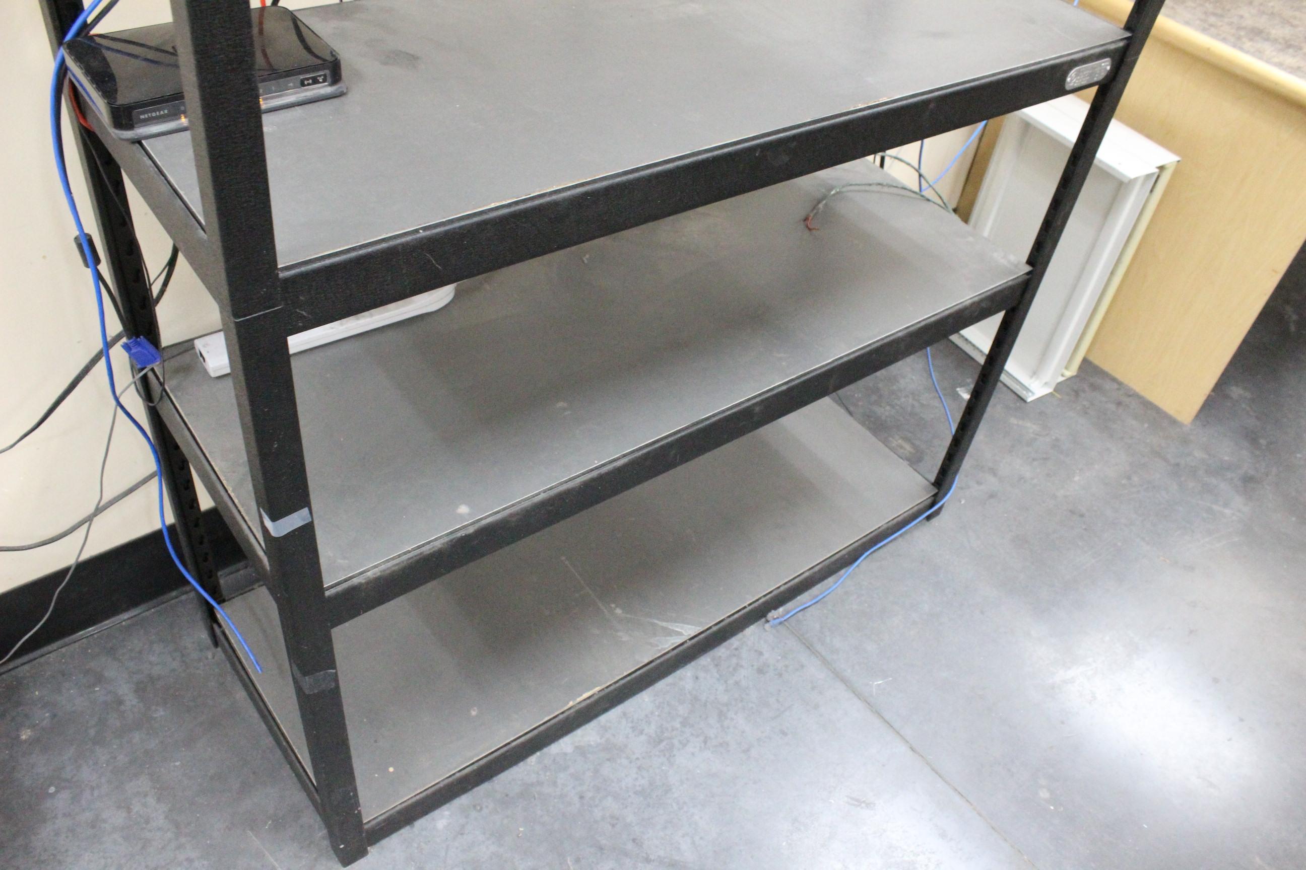 Metal Shelving Unit