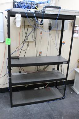 Metal Shelving Unit