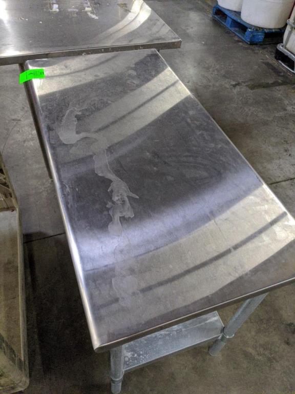 4ft x 2ft Stainless Table