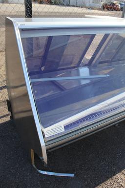 2010 Hussmann 12’ Slant Glass Deli Case