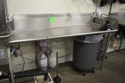 Commercial Dishwashing Sink Table (No Washer)